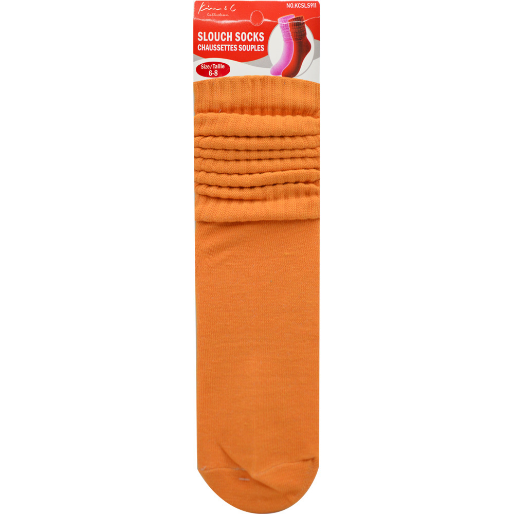 Slouch Socks 6-8 Yellow (6pair/Pack) Slouch Socks 6-8 Yellow (6pair/Pack)